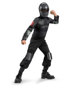 Disguise Costumes G.i. Joe Retaliation Snake Eyes Classic Costume Medium Black Standard Packaging 3 5146xTksacL