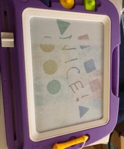 SGILE Magnetic Drawing Board Toy for Kids, Large Doodle Board Writing Painting Sketch Pad, Purple 16*13 in 47 5147ROB7RL