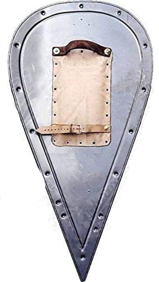 NauticalMart Medieval Kite Steel Shield