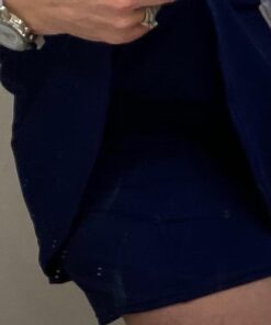 COCOSHIP Vintage Sailor Pin Up Swimsuit Retro One Piece Skirtini Cover Up Swimdress(FBA) Large Navywhite(fast Ship) 44 5148qQoJHNL