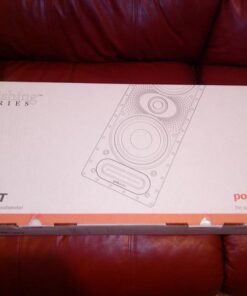 Polk Audio 265-RT 3-way In-Wall Speaker - The Vanishing Series | Easily Fits in Ceiling/Wall | High-Performance Audio - Use in Front, Rear or as Surrounds | With Power Port & Paintable Grille - Black Single 60 514C9kTG8CL