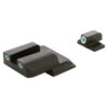 AMERIGLO Classic Tritium Sight Set, Compatible with Smith & Wesson M&P | Green Tritium Front & Rear 3-Dot Night Sights with White Outlines S&W M&P Shield (Excluding EZ Series) 20 514DfHf9lL