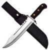 Fixed Blade 16.5" FULL TANG RAMBO MACHETE TACTICAL SURVIVAL HUNTING KNIFE 13 514E5tw4w0L