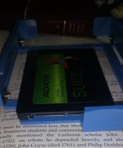 Corsair Dual SSD Mounting Bracket (3.5” Internal Drive Bay to 2.5", Easy Installation) Black 1 Count (Pack of 1) Dual SSD Mount 47 514L8XcHFkL