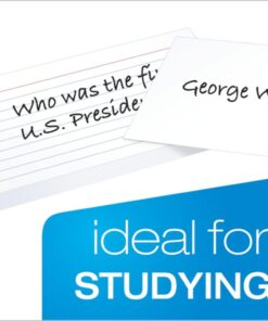 Oxford Ruled Index Cards, 3" x 5", White, 100-Pack (31) 22 514UdFoCdKL