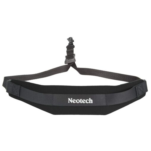 Neotech Saxophone Strap - Regular - Swivel Hook Neck Strap for Saxophone, Clarinets, English Horns & More - Comfortable Neoprene Instrument Neck Strap Black Classic