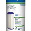 Culligan R50-BBSA 5 Micro 10" x 4.5" Whole House Pleated Washable Sediment Filter, Replacement Cartridge Compatible with FXHSC, R50-BB, WFHDC3001, W50PEHD, GXWH40L, (Pack of 1) , White 13 514cZmdy8TS