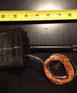 AMIR Upgraded Solar String Lights Outdoor, 8 Modes Mini 39Feet 120 LED Copper Wire Lights, Solar Powered Fairy Lights, Waterproof Decoration Lights for Garden Yard Party Wedding Christmas (Warm White) Warm White 40 514oAA93kOL