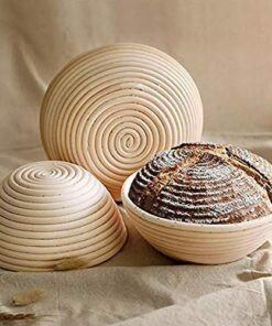 Happy Sales Round Proofing Basket Banneton Brotform 11 inch 7 514osUqII L