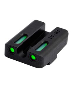 TRUGLO TFX PRO Handgun Sight | Compact Snag-Free Durable Shock-Resistant Glowing Tritium & Fiber-Optic Xtreme Night Sight for Handguns Glock 17/17L, 19, 22, 23, 24 and more 30 514pHKylaL