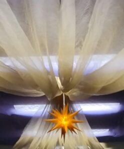 Craft And Party, Purple Fabric Tulle Roll 54 Inch by 40 Yards (120 ft) Fabric Tulle Bolt for DIY Tutu Skirt, Wedding and Decoration (Purple) 54" x 40 yards 15 514sXjxMCyL