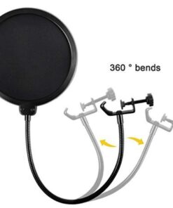 Earamble Studio Microphone Pop Filter Round Shape Mic Wind Mask Shield Screen 33 514tu1O6vqL