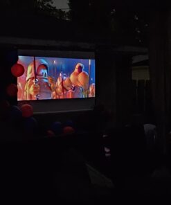 Outdoor Projector, Mini Projector for Home Theater, 1080P and 240" Supported Movie Projector 7500 L Portable Home Video Projector Compatible with Smartphone/TV Stick/PS4/PC/Laptop 18 514wRUX6cVL