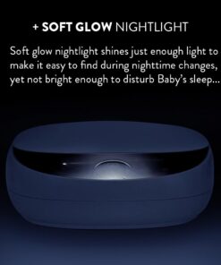 Prince Lionheart EVO Wipes Warmer - Baby Wipe Warmer Dispenser with Glow Nightlight - Baby Essentials, Patented Everfresh System of Bottom Heating, Modern Design, Large Baby Wipe Warmer Capacity 1x EVO Wipes Warmer 11 5150c5AFIIL