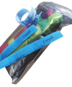 Ceeyali Colorful Reusable Fastening Cable Cord Tie Wire Organizer for Home Office Tablet PC TV Electronics Wire Management etc (Pack of 100) Colorful 100 Pack 17 5151zMjFF7L