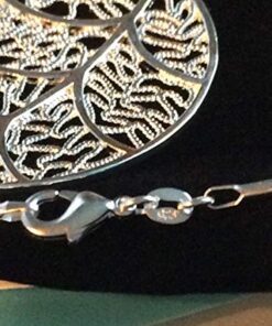 Smiling Wisdom - Friendship - A Reason Season Lifetime Friend Greeting Card and Leaf Necklace - Growing Together - Women BFF Green Card - Silver Leaf Large 5x7 in 17 51545KBLm0L