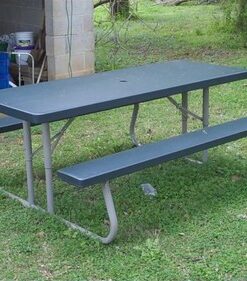 Lifetime 22123 Folding Picnic Table, 6 Feet, Hunter Green 39 5155NTNKi0L