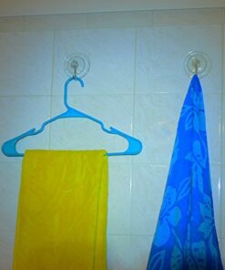 Alternative view of Super Heavy Duty Suction Cup Hook, Powerful Suction Lasts Years, Strong Hanger for Bathroom, Kitchen Accessories, Wreath, Bird Feeder, Christmas Lights and More, Clear, 3 1/4", 6-Pack by SillyCute