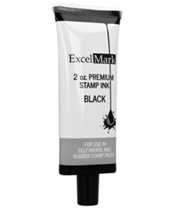 Self Inking Stamp Refill Ink - 2 oz. - Black Ink 15 5159E8AAeL