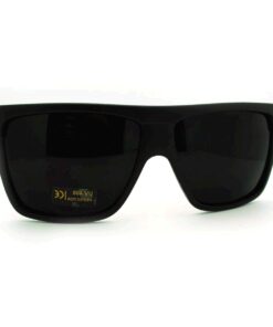 SUPER Dark Black Lens Sunglasses Flat Top Square Oversized Mob Style 10 515Gg2KXehL