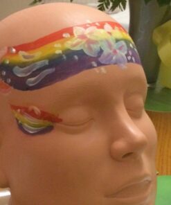 Mehron Makeup Practice Head |Makeup Practice Face| Mannequin Head for Makeup Practice, Special FX, & Face Painting for Students 42 515GrLGLCDL