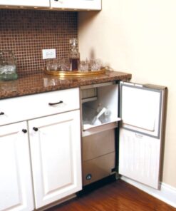 Hoshizaki AM-50BAJ 15" UL Listed Built-In Self Contained Ice Maker With 55 lbs, Stainless 8 515HWigazwL