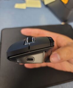 Rapoo Bluetooth Wireless Mouse, 4 Adjustable DPI Rechargeable , Multi-Device (3 Bluetooth+USB) Programmable Ergonomic Mouse with Side Roller, Laser Mouse for Laptop Desktop PC 49 515JkokZnZL