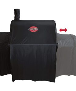 Alternative view of Char-Griller 5555 Grill Cover, Fits Models: 3018, 2121, 2222, 2828, 2727, 2929, 1224, E1224, 1329, 1334, Black