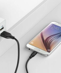 Anker [3-Pack Powerline Micro USB Cable (3ft), Charging Cable for Micro Port E-Readers and More Micro USB Devices(Black) 3ft Black 3 42 515M7N3oCCL