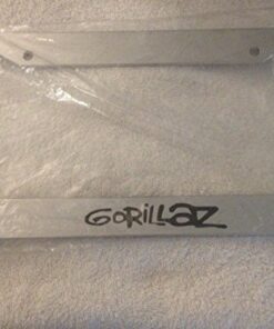 Stickysight.com Gorillaz - Automotive Chrome Automotive License Plate Frame - Love Music