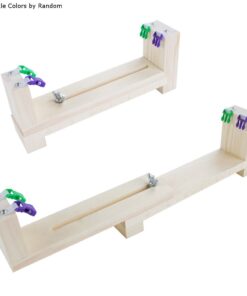 Craft County Adjustable Jig Bracelet Maker Pack Kit – 550 Paracord and Buckles Included – Wristband Maker Parachute Cord Weaving Braiding DIY Crafting Tool – Wooden Base 7 515Sog8kiOL