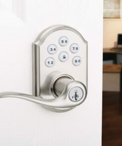 Kwikset 99120-037 SmartCode 912 Z-Wave Plus Leverset, Satin NIckel 17 515ZmMtVidL