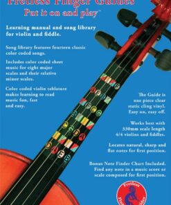 Fretless Finger Guides Bonus Bundle Violin Method, Poster & Complimentary 4/4 Guide - 14 Easy Violin Songs, 16 Scales, Tabs 9 515aG7xSu5L