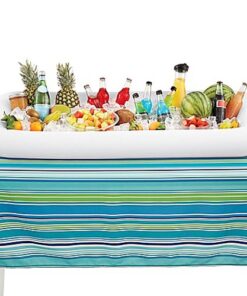 Cool Downz Inflatable Salad/Serving Bar, White, 51"L x 25" W x 4.5"Deep 19 515cY4m0m7L