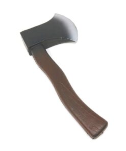 Alternative view of Bezall Foam Axe Toy, LARP Halloween Costume Lumberjack Party Trick Props Hatchet Weapon Toy Black-1pcs