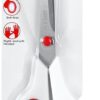 SINGER Fabric Scissors with Comfort Grip, 1-pack, Red & White 4 515gS5TMLS