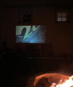 Mini Projector, CLOKOWE 2023 Upgraded Portable Projector with 9000 Lux and Full HD 1080P, Movie Projector Compatible with iOS/Android Phone/Tablet/Laptop/PC/TV Stick/Box/USB Drive/DVD/Game Console 46 515h9JgWtL