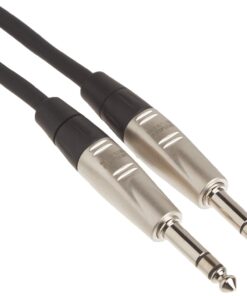 Hosa HSS-010 REAN 1/4" TRS to REAN 1/4" TRS Pro Balanced Interconnect, 10 Feet, Speaker 10 ft HSS-010 10 ft 11 515pIO2Hc1L