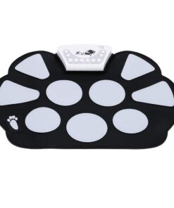 Alternative view of Eoncore Portable Electronic Roll up Drum Pad Kit Silicon Foldable with Stick