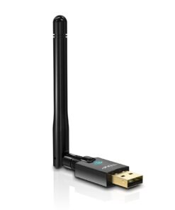EDUP AC600M USB WiFi Adapter for PC, Wireless USB Network Adapters Dual Band 2.4G/5.8Ghz Wi-Fi Dongle with Antenna for Laptop Desktop Compatible Windows 10/11/8.1/8/7/XP/Vista/Mac OS X 10.6~10.15.3 28 515tu2KX4S