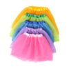 Kangaroo 5 Pcs Fairy Princess Tutu Ballet Layered Tulle Skirts for Girls I Perfect for Christmas Dance Costume Dress Up Birthday Party I Multicolor Skirt Set 56 515yzDPtowL