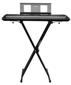 ChromaCast GoDpsMusic CC-KSTAND Double Braced X-Style Pro Series Keyboard Stand 26 516BTOsByVL