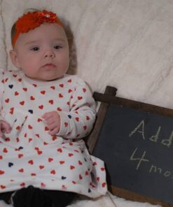 QandSweet Baby Girl Headbands with Polygonal Flower Inlay Rhinestone for Photography (10 Pack) 10Pack 3.5x2.3 41 516C9r0OYpL