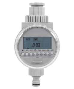 1Pc Solar Power Home Garden Auto Water Saving Irrigation Controller LCD Digital Watering Timer,Automatic Irrigation System WiFi Independent Start Time,Automatic Irrigation System WiFi for Each Valve, 17 516CKN8E02L