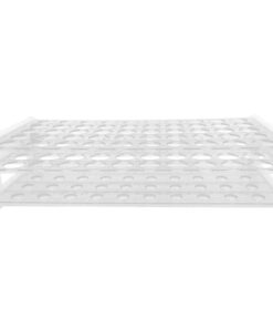 Karter Scientific 208U2 Plastic Test Tube Rack for 15/18 mm Tubes, Holds 50, Detachable (Single) PACK OF 1 23 516NnjOucgL