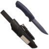 Morakniv Carbon Steel Fixed-Blade Bushcraft Survival Knife with Sheath and Fire Starter, Black, 4.3 Inch 27 516Oj0VpAjL