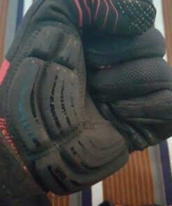 FIRELION Bike Gloves for Men/Women Cycling,Cycling Gloves for Outdoor MTB DH Road Racing,Full Finger Half Finger Padded Bicycle Protective Gloves,Non-Slip Shock-Absorbing Touchscreen Riding Gloves Large Full Red 57 516RM1pBwIL