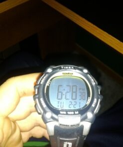 Timex Men's TW5M03400 Ironman Classic 100 Full-Size Black/Yellow 48 516SQR82yHL