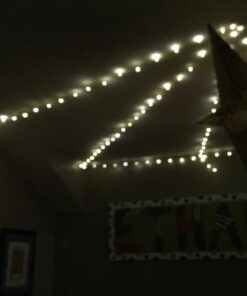 AMIR Upgraded Solar String Lights Outdoor, 8 Modes Mini 39Feet 120 LED Copper Wire Lights, Solar Powered Fairy Lights, Waterproof Decoration Lights for Garden Yard Party Wedding Christmas (Warm White) Warm White 42 516VX24EMdL