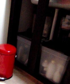 IRIS USA 12.75qt/3.1gal Airtight Pet Food Storage Container, Clear/Black 10 lbs 36 516Xdkv4Q1L